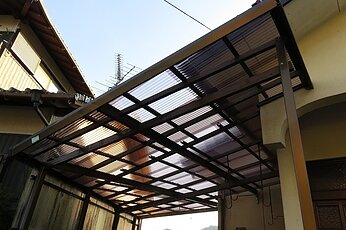 カーポートから雨漏れ
