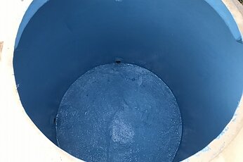 高架タンクの水漏れ