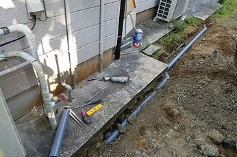 排水がすっきり流れない