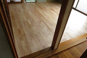 気持ちの良いフローリング