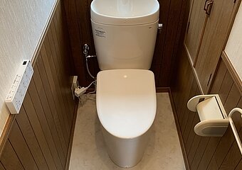 便器の取り替えのイメージ