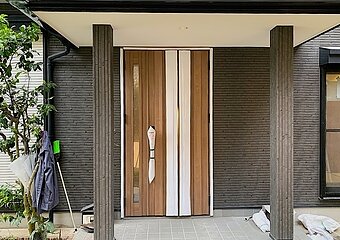 風を取り込める玄関のイメージ