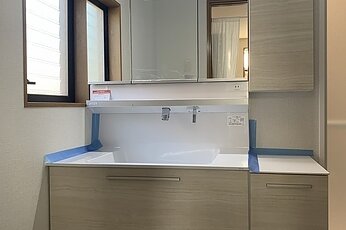 洗面脱衣の収納